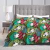 Shin TsukimiKanna Kizuchi Blanket  Travel Office Throw Blanket For Couch Chair Sofa Bed Warm Soft Customized Quality Bedspread