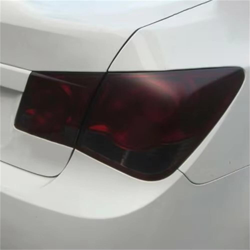 Cars 30 * 100cm Black Frosted Rear Headlight Headlight Tint Vinyl Film Car Sticker