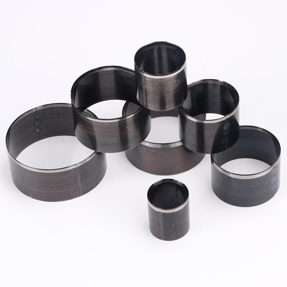 7pcs Precision Faux Leather Cutting Die Set - High-Speed Steel Circle Stencils for Crafting, Hollow Punch Molds In Sizes 20-50mm