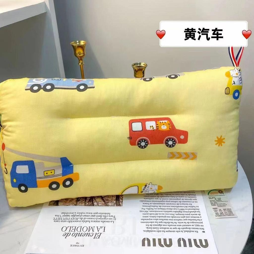 Cotton Cartoon Children's Pillow Core Soothing Beanie Pillow Removable Washable Kindergarten Children Adult Pillow