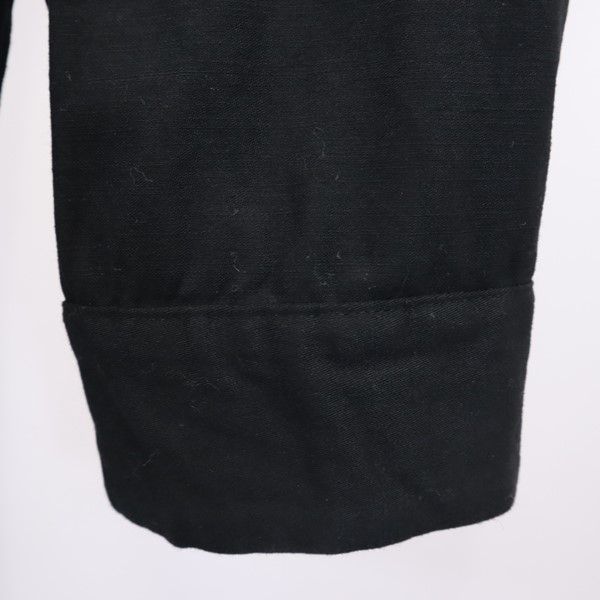 NOUDO made in Japan Stainless collar coat black Half bore back Men's Used