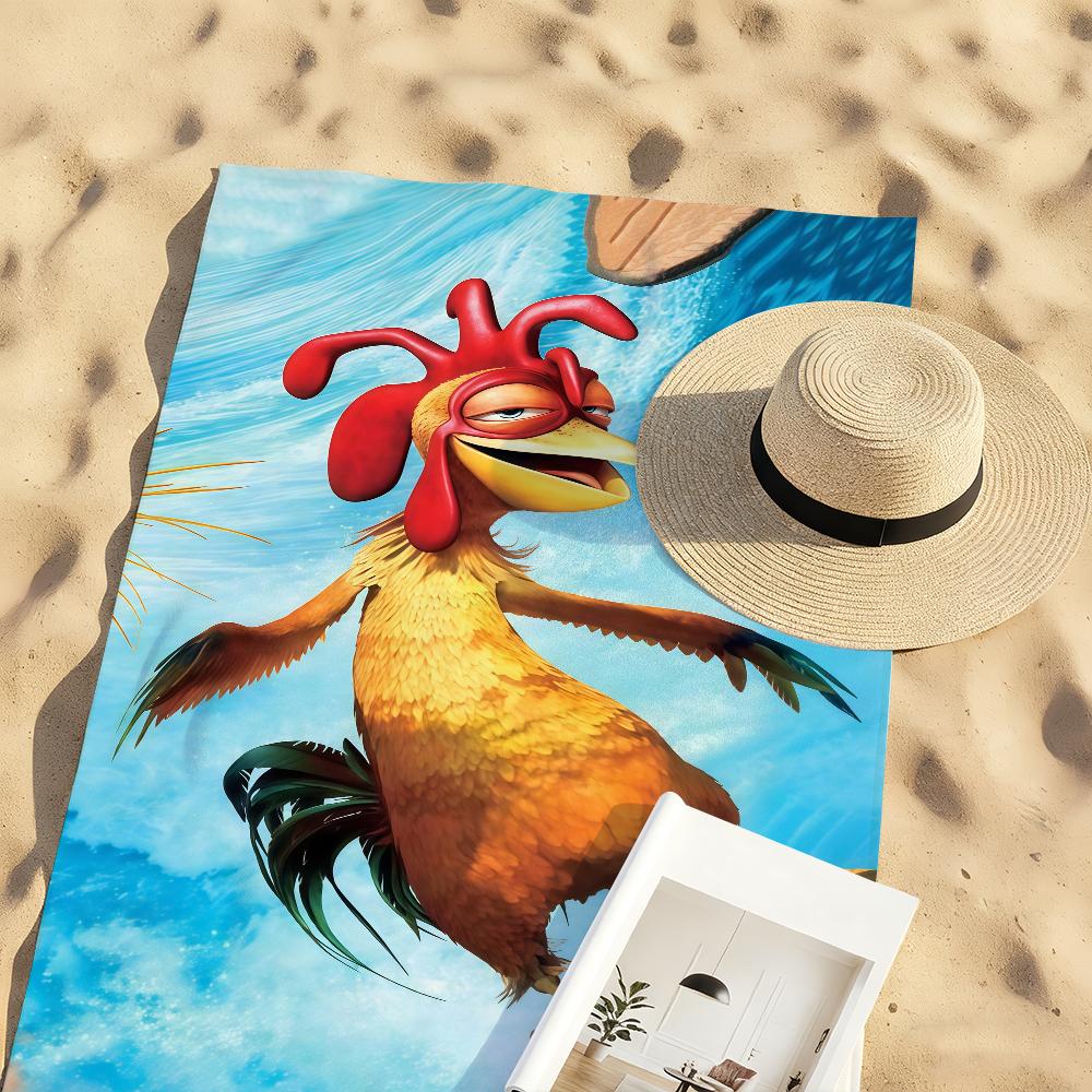 Funny Chicken Joe Towel Quick Drying Beach Towels Are Suitable For Swimming Pools Camping Yoga And The Gym
