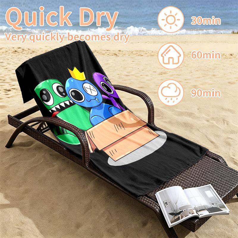 Banban Beach towels also serve as bath towels summer essential a musthave for the outdoors the beach and the pool