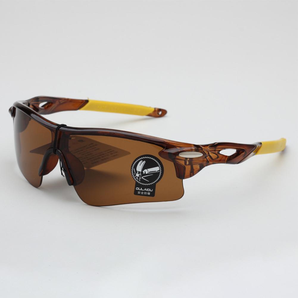 Outdoor Biking Sunglasses Colorful Film Reflective Explosion-proof Glasses