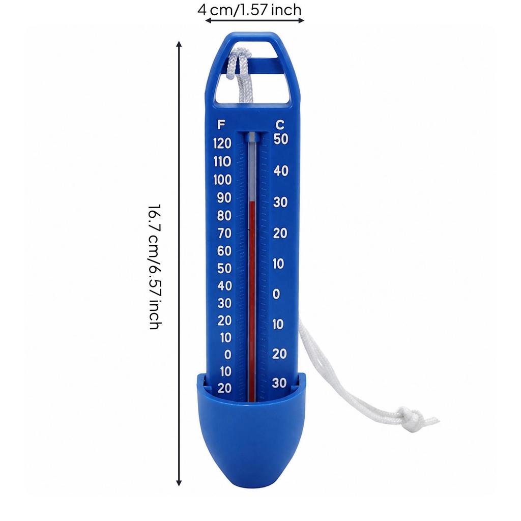 Floating Pool Thermometer Accurate Swimming Temperature Gauge Portable