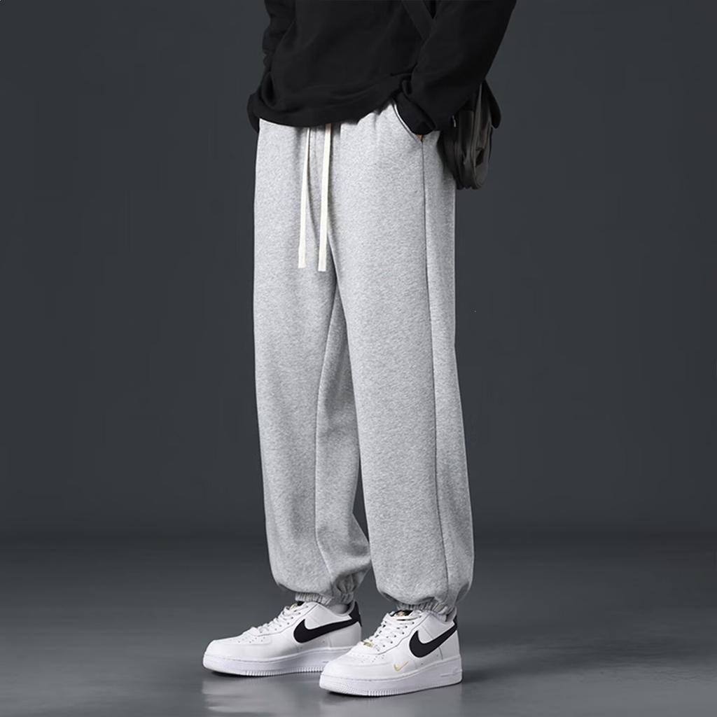 Simple Youth Casual Pants Men's Spring and Autumn New Loose Straight Boys American Wide-leg Tooling Pants