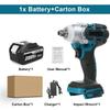 1/2 Inch Screwdriver Power Tools Cordless Portable Electric Wrench Brushless Electric Impact Wrench