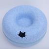 Interactive Round Small Cat Tunnel Nest Felt Kittens Bed House Scratcher Cat Donut Sleeping Pet Toy for Available in 4 colors
