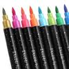 Children's Glitter Marker Pen: Dual-tip, Single-color, Thick Soft Brush, Pearlescent, Fade-resistant, Shiny Art Tool