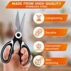 Multifunction Stainless Steel Kitchen Tools Strong Home Vegetable Chopping Chicken Bone Fish Food Scissors Multi-Purpose Tool
