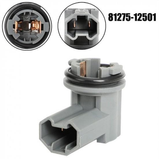 2Pcs Tail Light Bulb Sockets Holder Base 81275-12501 for Toyota RAV4 13-16 2.5L