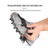 Outdoor Snow Mountain Crampons: Anti-Slip Stainless Steel, Wear-Resistant, 8/12/18/19-Tooth Options