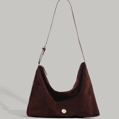 Autumn Winter Korean Niche Bags 2024 High-End Matte Feel Handbag Shoulder Bag European American Retro Commuter Tote Bag Trendy