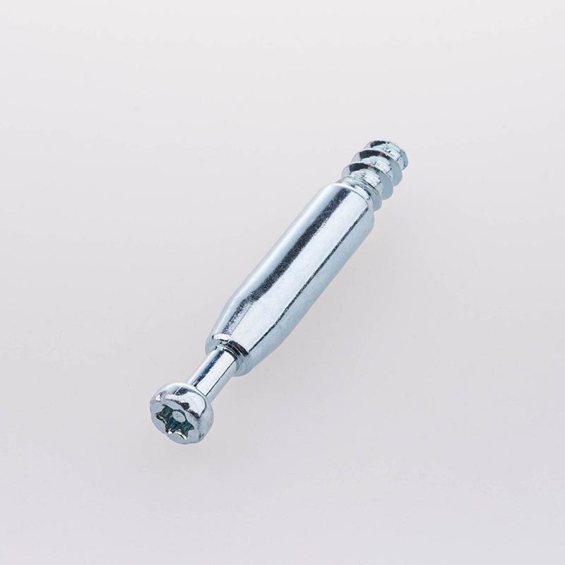 2-in-1 Embedded Concealed Connecting Rod Plate Screws for Furniture
