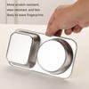 Stainless Steel Meal Preparation Container Double Compartments Lunch Holder For Offices Commutes And Outdoor Activity