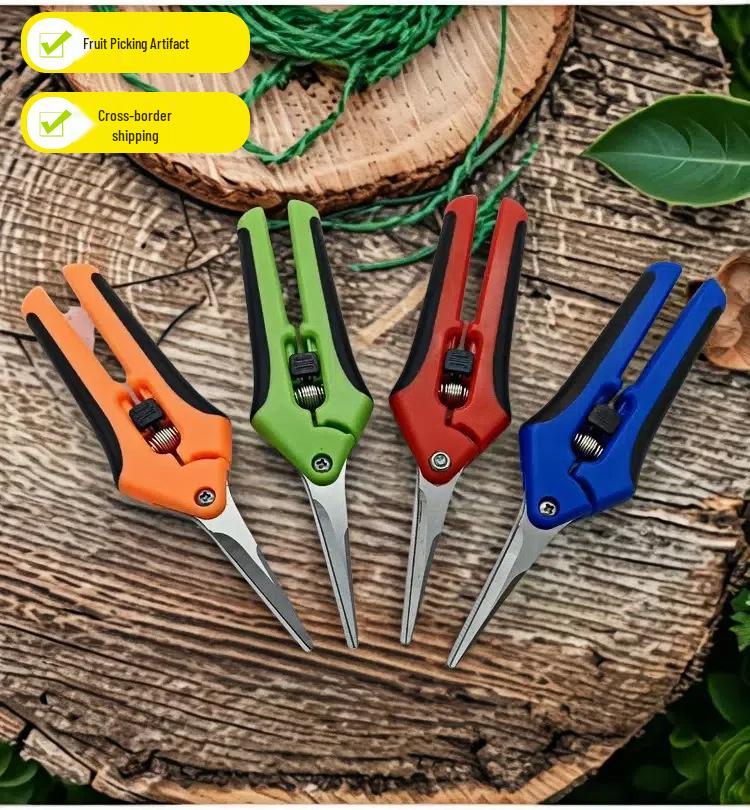 Multi-Purpose Grape and Fruit Picking Scissors for Gardening