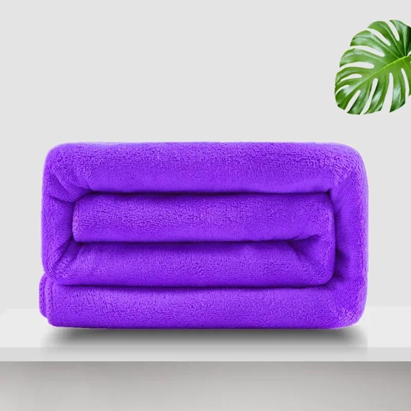 Large Thick Microfiber Bath Towel Absorbent and Quick-drying Multifunctional Swimming Fitness Sports Beauty Salon Towel