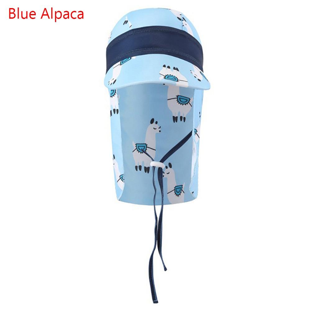 Neck Protection Children's Swimming Cap Anti UV UV Protection Hat Kids Bucket Hats  Summer