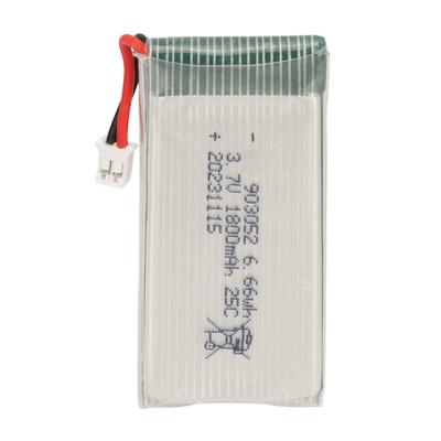 903052 Drone Lithium Battery 3.7V 1800mAh 25C High Speed with PH2.0 Plug Drone Li Polymer Battery Fo