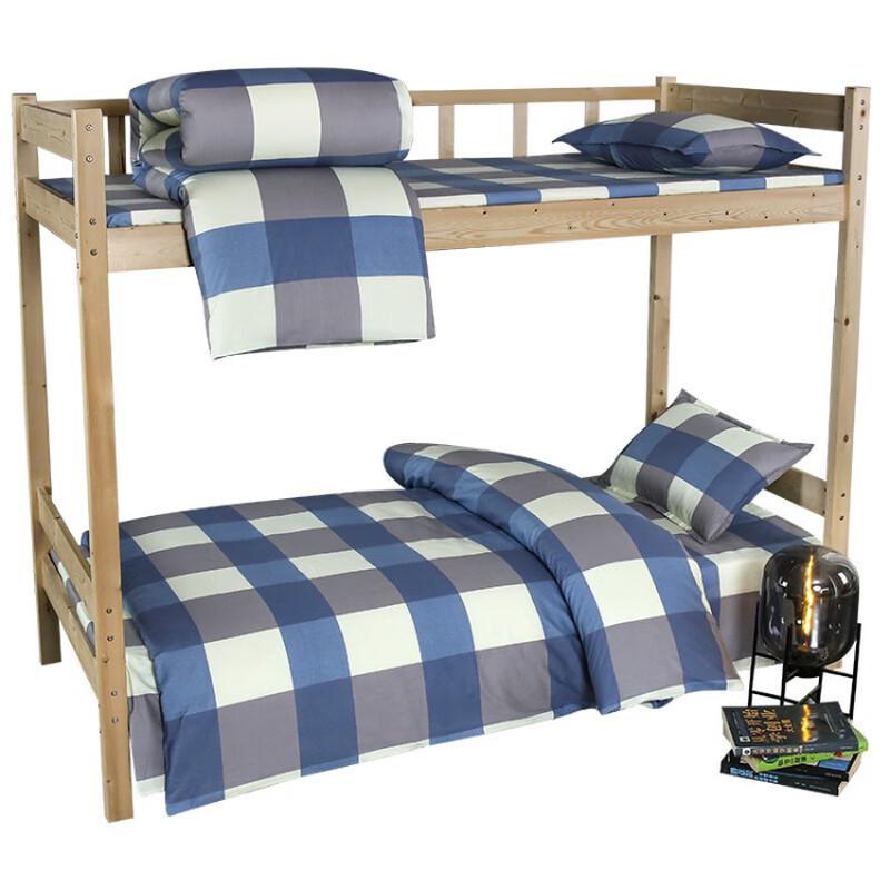 LiLang Class A Cotton 3-Piece Fitted Sheet Bedding Set