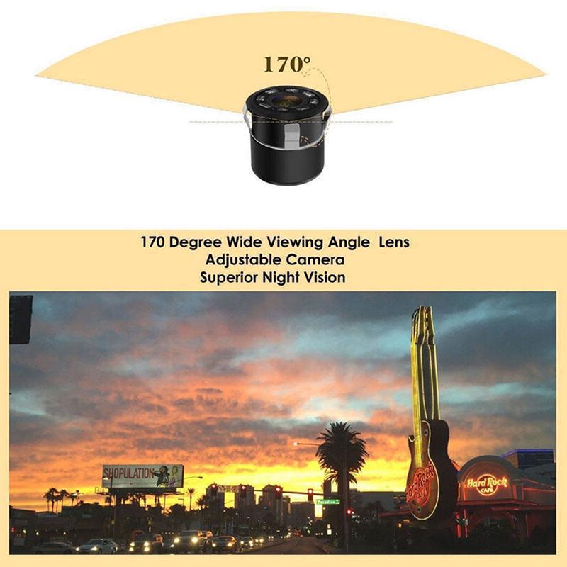 Led Reversing The Camera High -Definition Night View Car Camera