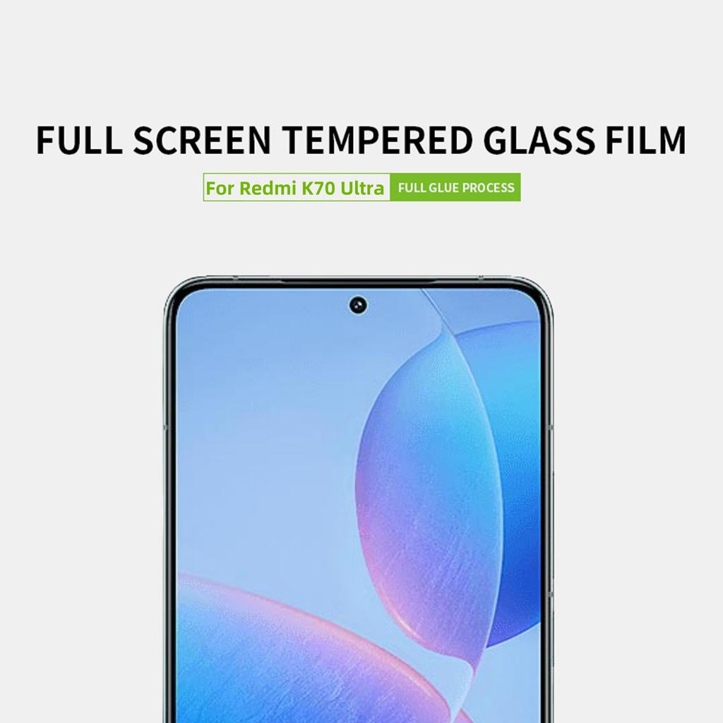 PINWUYO JK Series-2 for Xiaomi Redmi K70 Ultra Screen Protector High Aluminium-Silicon Glass HD Clear Film