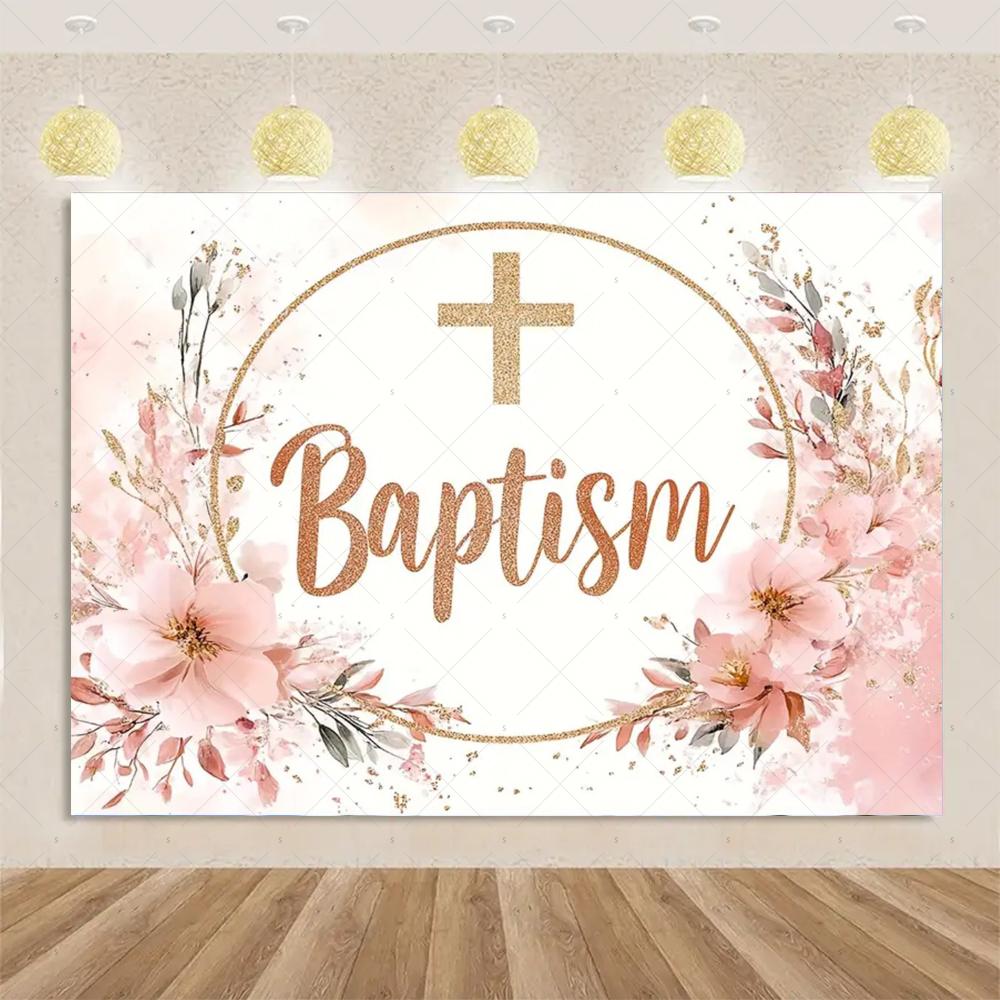 My First Holy Communion fabric background God bless baptism Baptism Crucifix chalice gold sequins photography Studio props4960