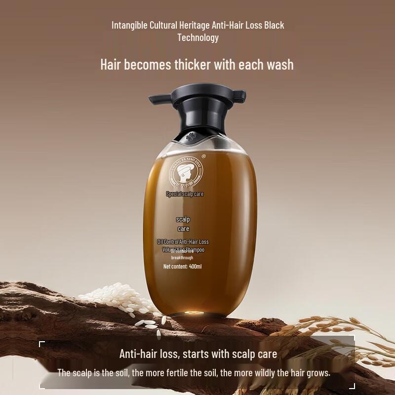 Changfa Xiaozhai Anti-Hair Loss & Volumizing Shampoo 400ml