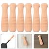 Wooden Spatula Handle for Wok Pan Replacement 8Pcs Tool Grip Set