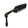 1 Pair  Bicycle Rear View Mirror Bike Cycling Clear Wide Range Back Sight Rearview Reflector Rotate 360 ° Adjustable Handlebar