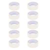 10PCS White Masking Tapes Wall Painting Seam Security Stickers for Tile Glass Wood Plastic Metal Sur
