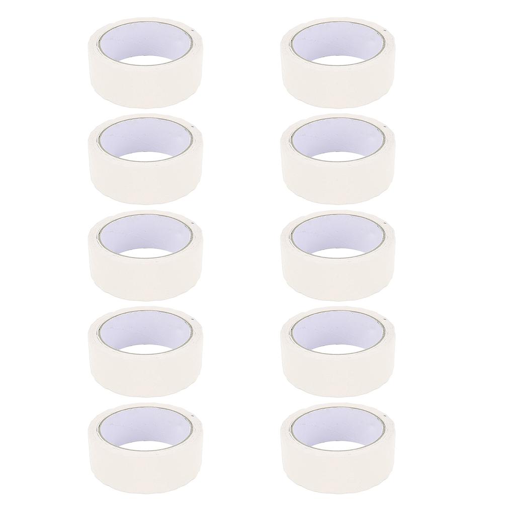 10PCS White Masking Tapes Wall Painting Seam Security Stickers for Tile Glass Wood Plastic Metal Sur