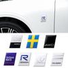 1 buc Accesorii Auto Logo 3D din Aluminiu Decorare Interioară Autocolante pentru Aripă Portbagaj Pentru Rdesign T6 AWD C30 C70 S40 S60 S70 S80