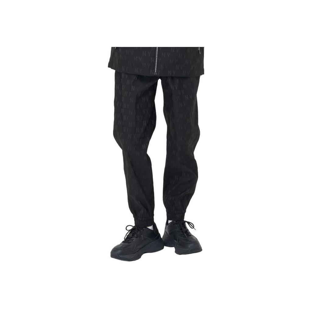 New MLB Knitted Sports Pants Unisex Black 3AWPM0141-50BKS