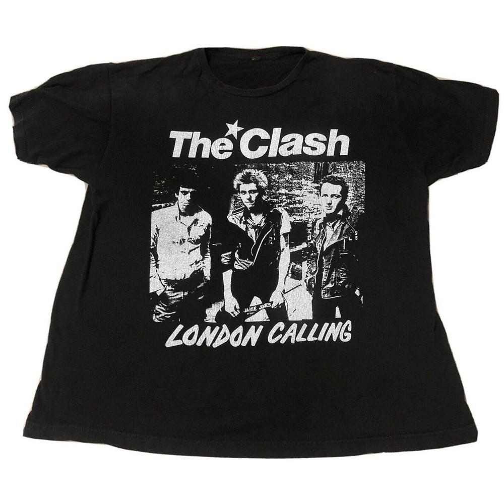 

New The Clash London Calling 2005 Gift For Fans Unisex S-5XL Shirt SS1159 Unisex T-Shirt XXXL
