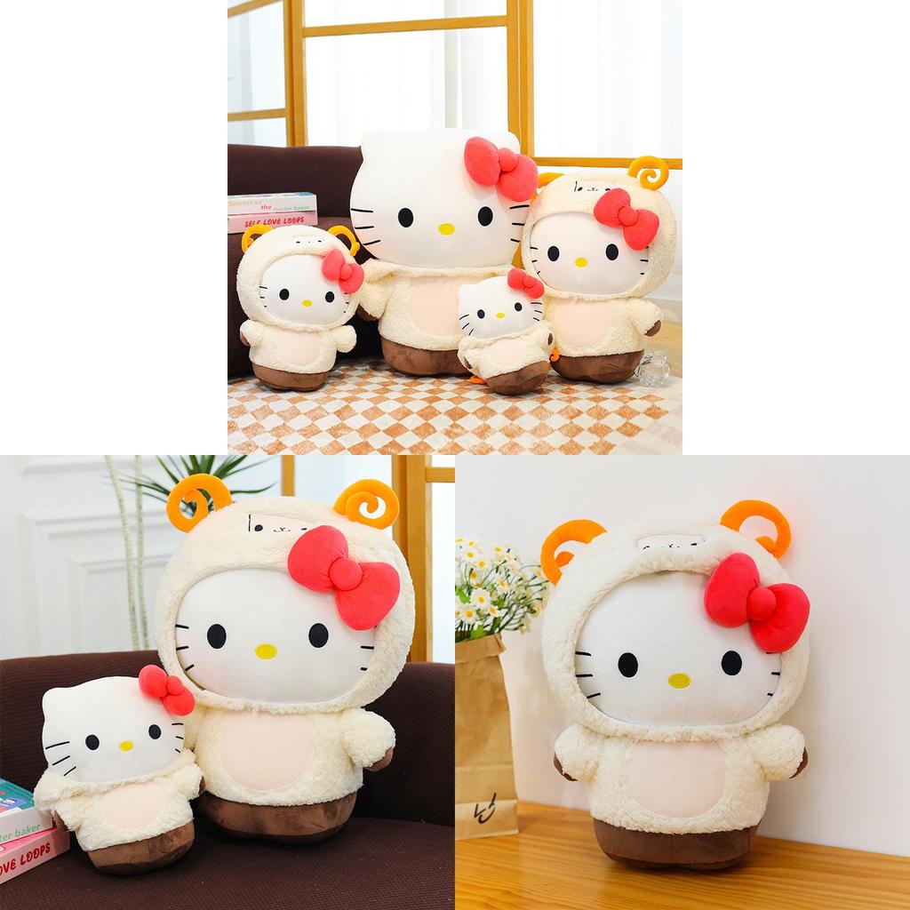Hellokitty Schapen Pluche Speelgoed Gevuld Met PP Katoen Voor Kinderen En Tieners Cadeau