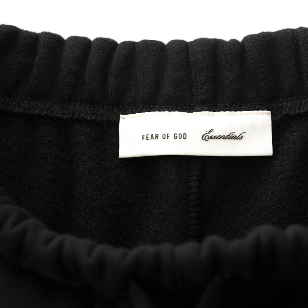 Fear of God Essentials Signature Lounge Sweatpant Black Unisex Bottoms 130SP268661F