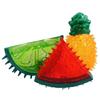 Dog Chew Toy Fruit Shaped Pet Molar Chew Teething Toys Safe Silicone