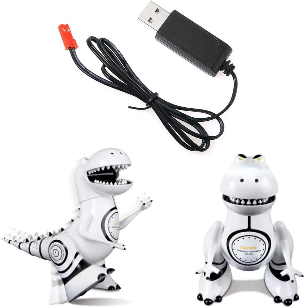 USB-Ladegerät 4,8V MH Ni-CD für Batterien von ferngesteuerten Spielzeugen | JST 2P Kabel | Überladungs- und Kurzschlussschutz | Für Drohne, Flugzeug, Quadcopter