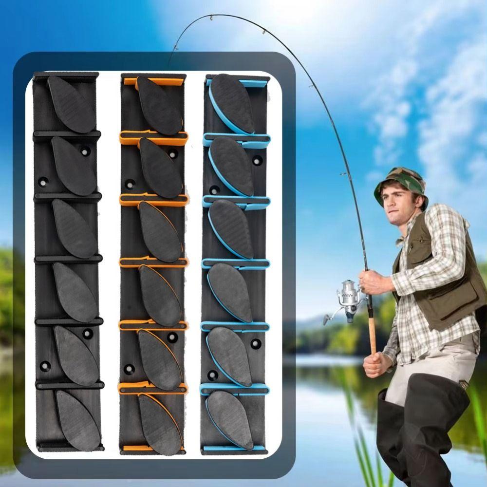 Easy Install Fishing Rod Storage Rack Adjustable Fishing Pole Carrier  Outdoor Sports