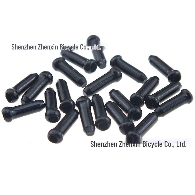 Mixed Color Bicycle Cable End Caps Brake Shifter Aluminum, 50/100 Pcs