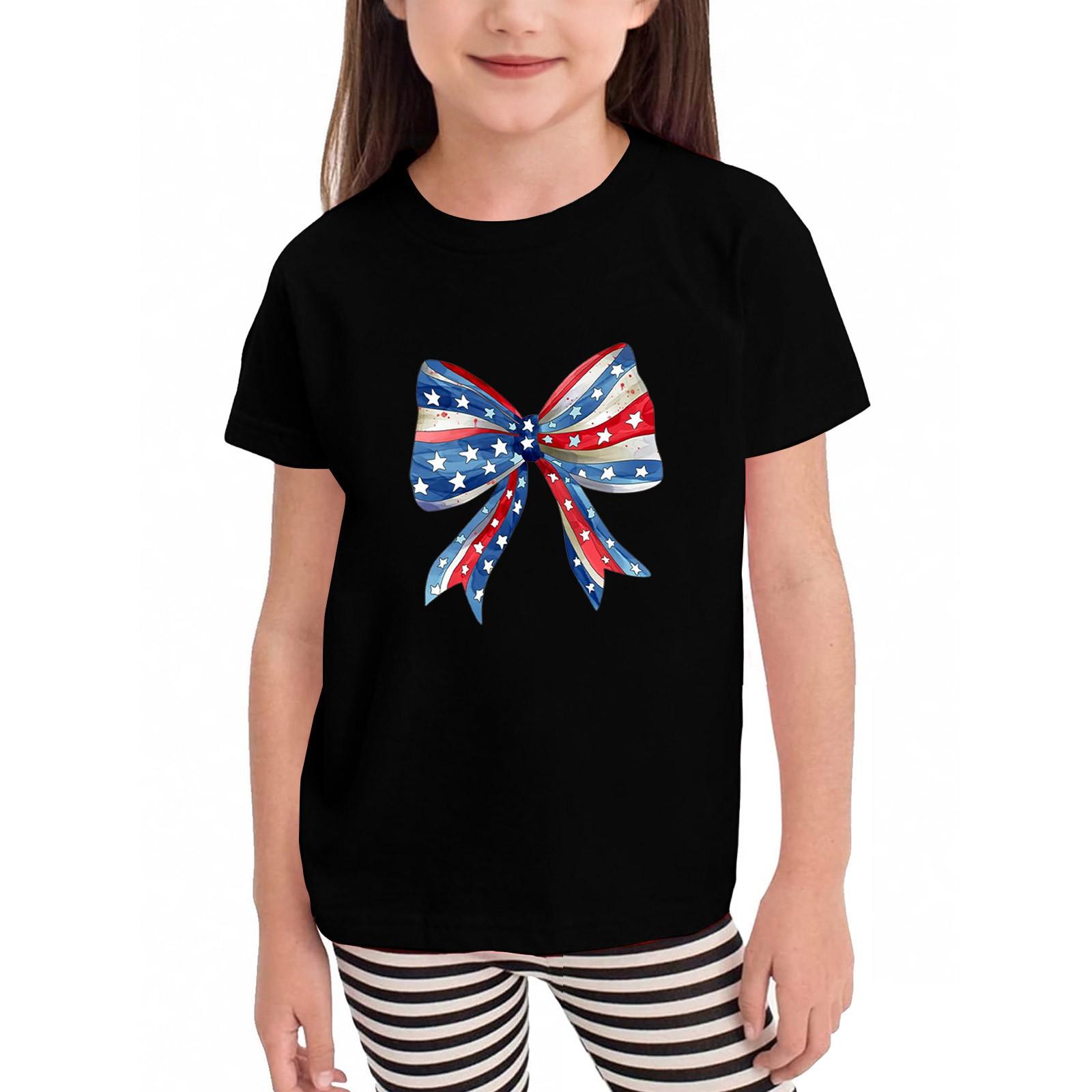 

Футболки для малышей, девочек и мальчиков, детские футболки с короткими рукавами и принтом для мальчиков и девочек 150 чёрный