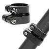 Adjustable Double Layer Clamp Bike Seat Post Clamp 1.25in/1.37in Double Size