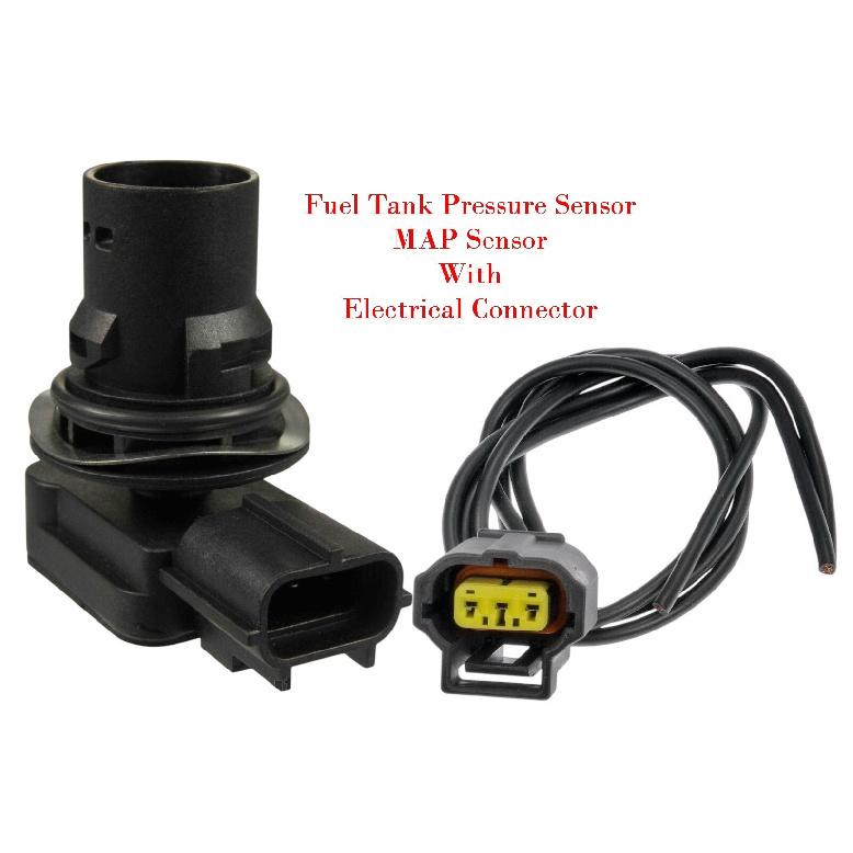 Fuel Tank Pressure Sensor,Map Sensor W/Connector Fits Ford Lincoln Mercury