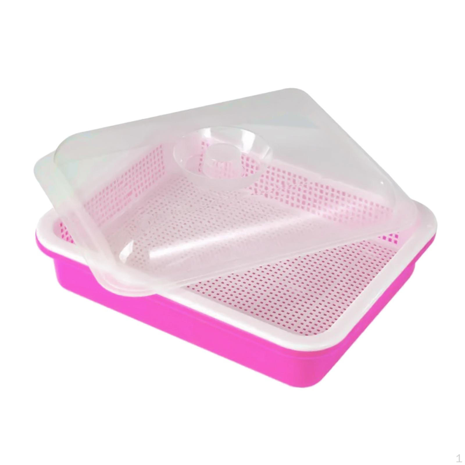 

Expand Your Garden with a High-Capacity Seed Sprouting Tray розовый