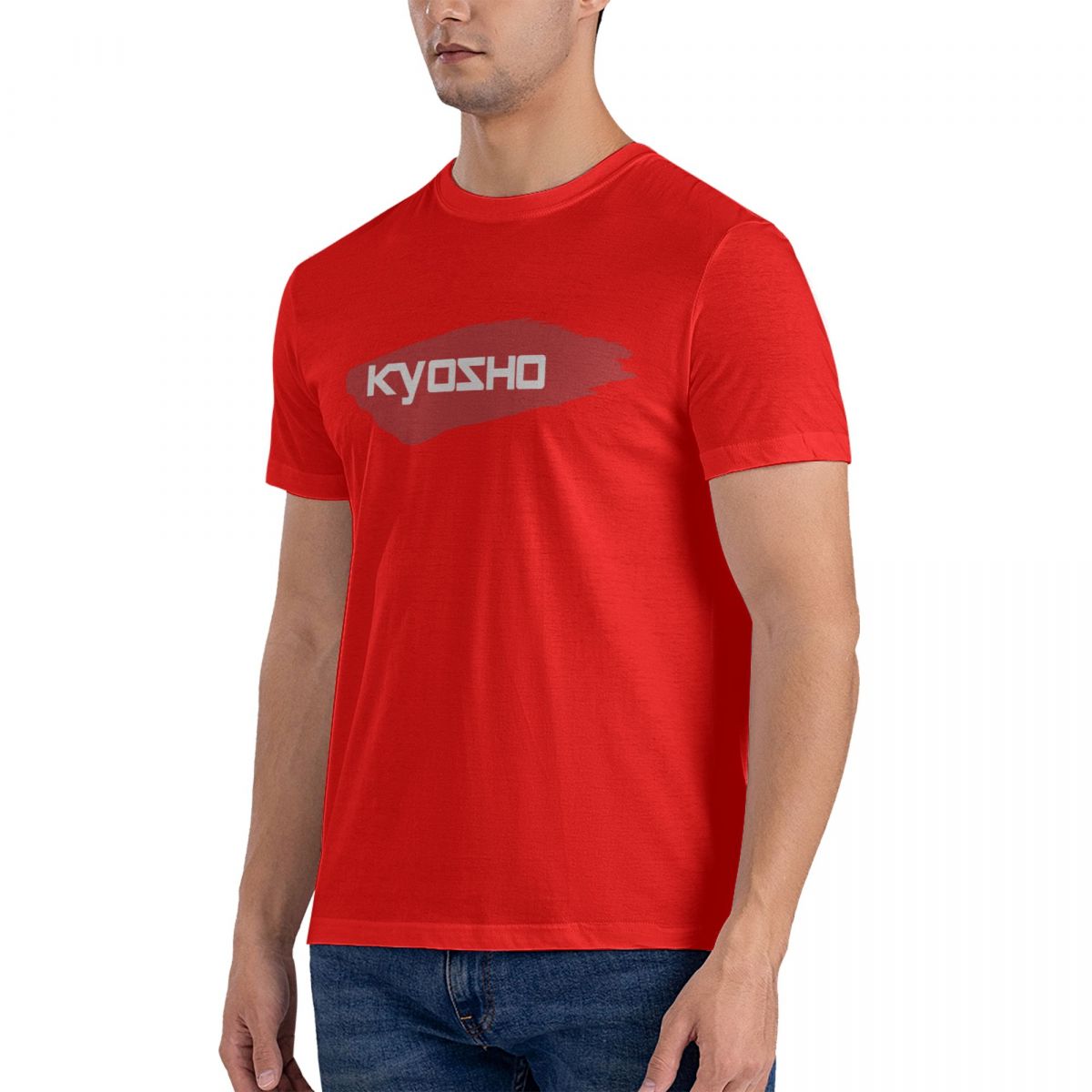 

Kyosho Japan RC Racing New New Crew Neck T-Shirt Customizable Anime Graphic Tee 10 Colors Size S to 6XL Gift Idea Short Sleeve M