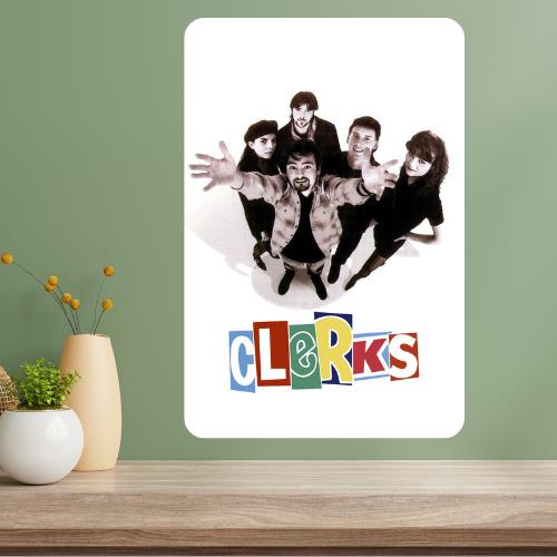 

Clerks Classic Movie Metal Poster Sign 20x30cm（7.8x11.8inch）