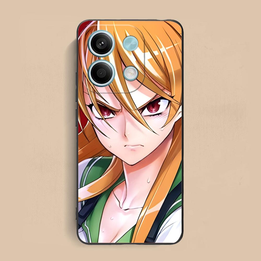 Highschool Rei Miyamoto Phone Case for Xiaomi Redmi Note 14 13 12 11 S Pro Plus 4G 5G Colorful Printing Cover Luxury Cellphones