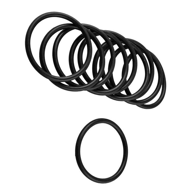 Negro 34mm x 28mm x 3mm Caucho Anilla O Ret/én De Aceite Junta De Sellado 10 Piezas