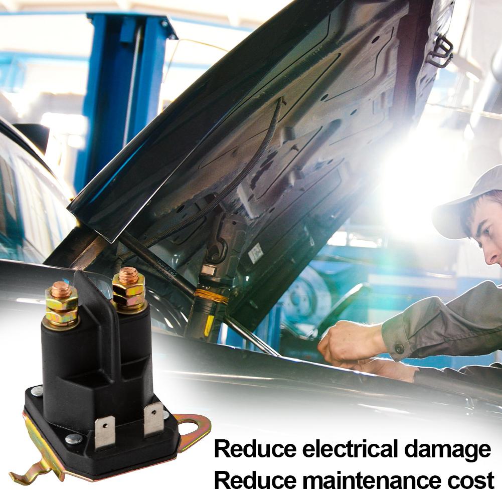 12V Motorcycle Electrical Parts 100A Starter Motor Relay Starting Relay for MTD/Cub Cadet/Troy-Bilt/Craftsman 725-06153A